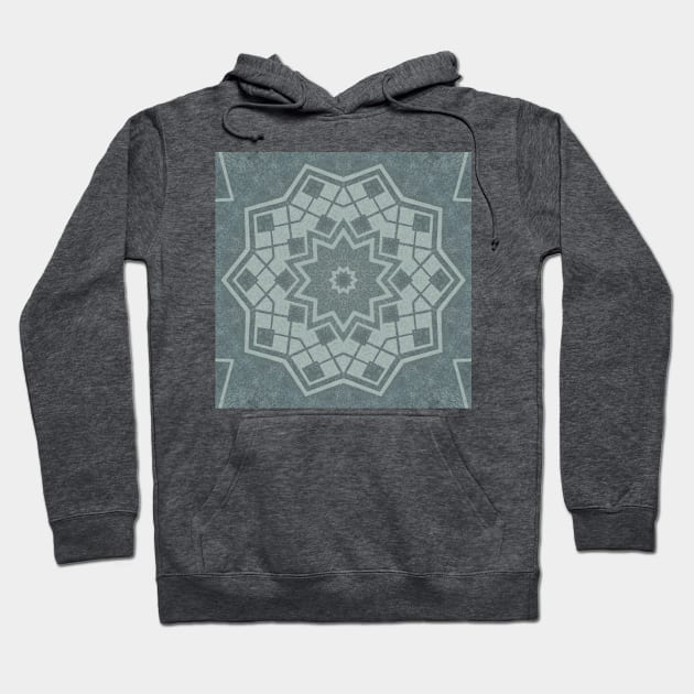 Reverse Graffitti Kaleidoscope Pattern (Seamless) 11 Hoodie by Swabcraft